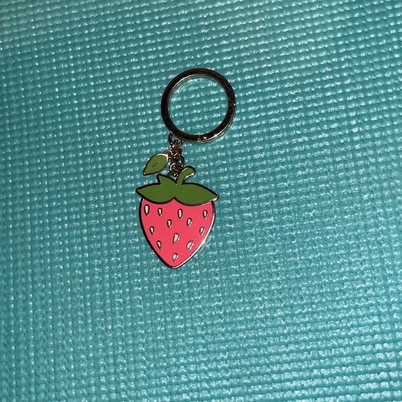 kate spade Accessories - Kate Spade Strawberry Keychain